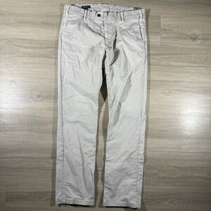 Peter Millar Crown Crafted Sz 33 Concorde Garment Dyed Pants Stretch Turkey Made